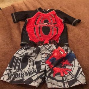 Bathing suit Spider-Man